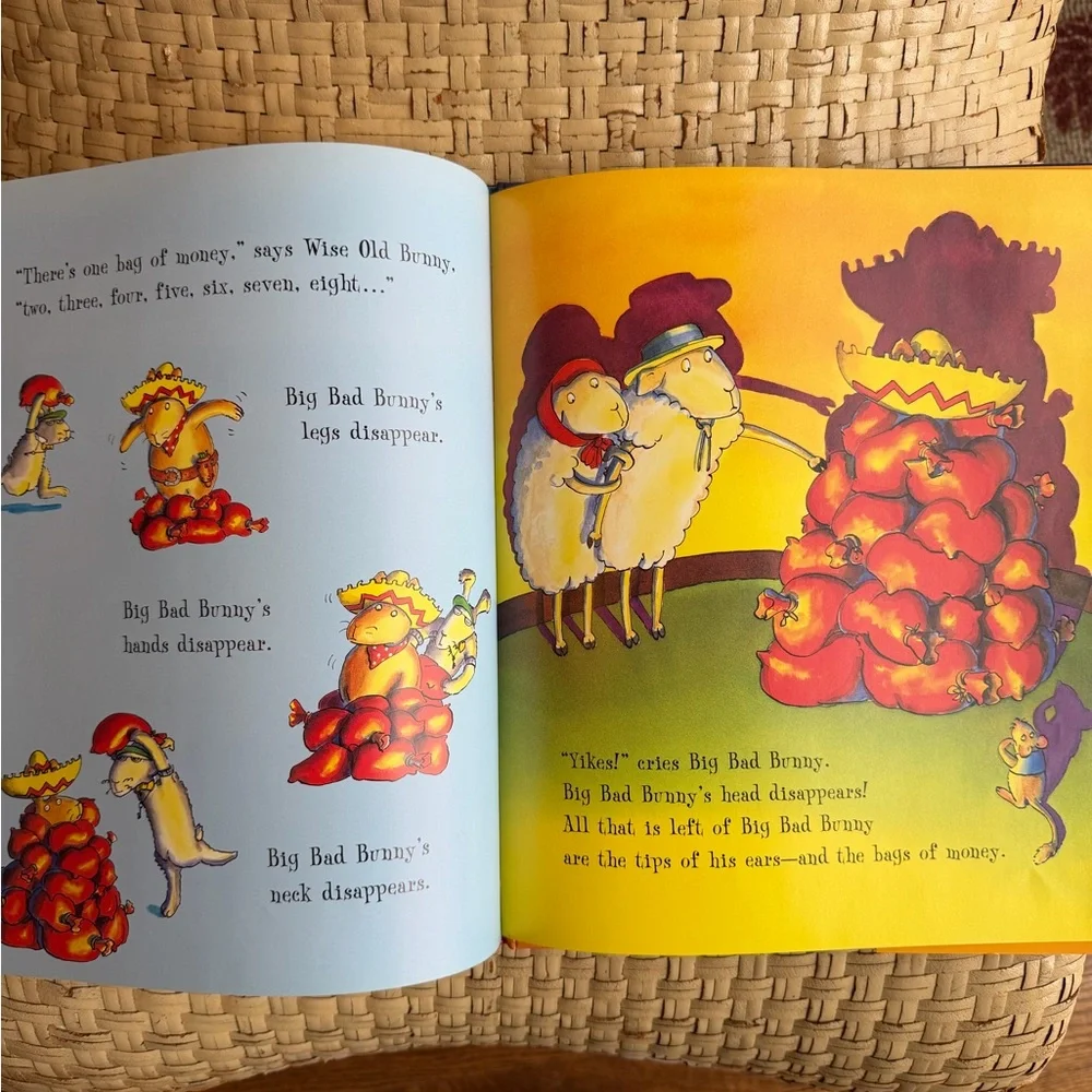 Big Bad Bunny Children's Book hardcover Alan Durant